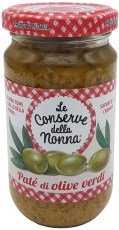 Pate di Olive Verdi von Le Conserve della Nonna - 190g